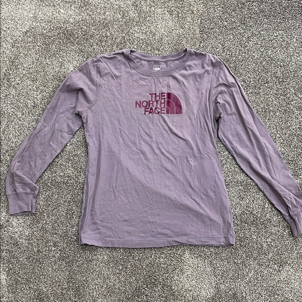 The North Face Purple Long Sleeve Tee